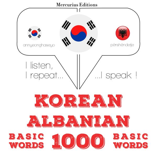 1000 essential words in Albanian