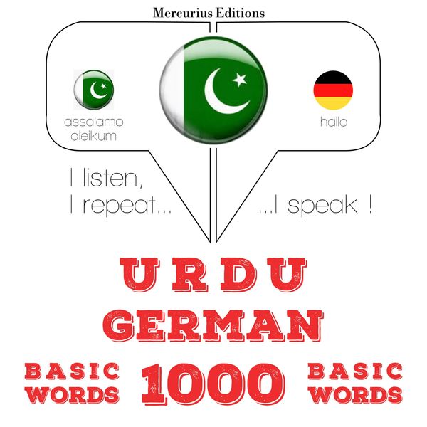1000 essential words in German