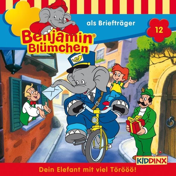 Benjamin als Briefträger
