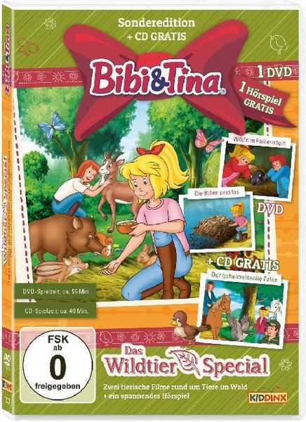 Bibi & Tina - Das Wildtier-Special (+CD)
