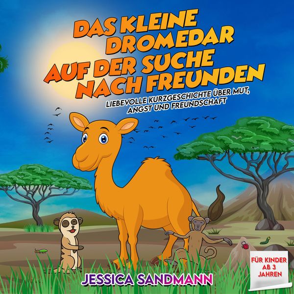 Das kleine Dromedar auf der Suche nach Freunden: Liebevolle Kurzgeschichte über Mut