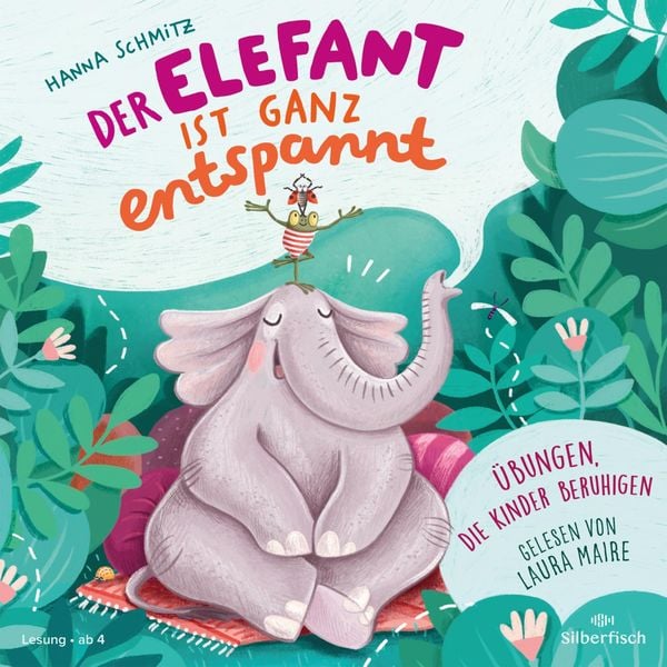 Der Elefant ist ganz entspannt. Übungen