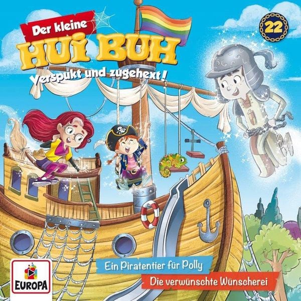 Der kleine Hui Buh 22. Ein Piratentier f�r Polly / Die verw�nschte W�nscherei
