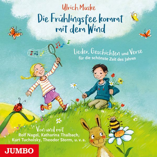 Die Frühlingsfee kommt mit dem Wind.