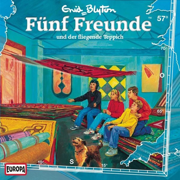 Folge 57: Fünf Freunde und der fliegende Teppich