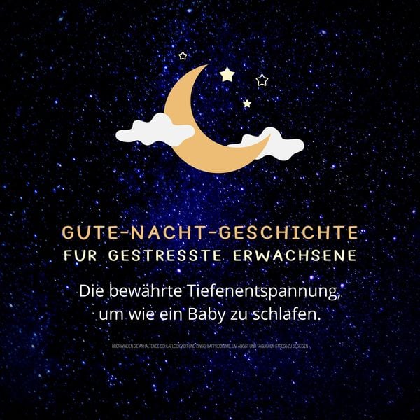 Gute-Nacht-Geschichte für gestresste Erwachsene: Die bewährte Tiefenentspannung