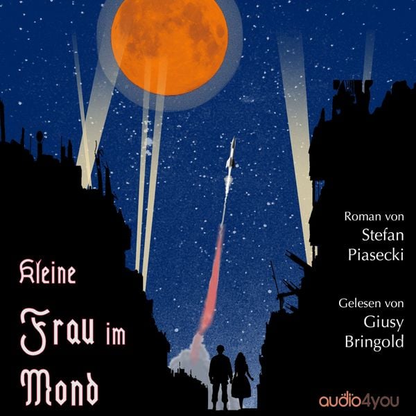 Kleine Frau im Mond