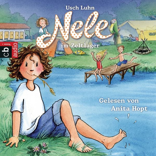 Nele im Zeltlager