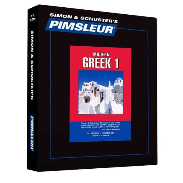 Pimsleur Greek (Modern) Level 1 CD