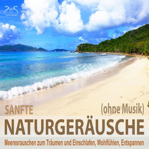 Sanfte Naturgeräusche (ohne Musik) - Meeresrauschen zum Träumen und Einschlafen