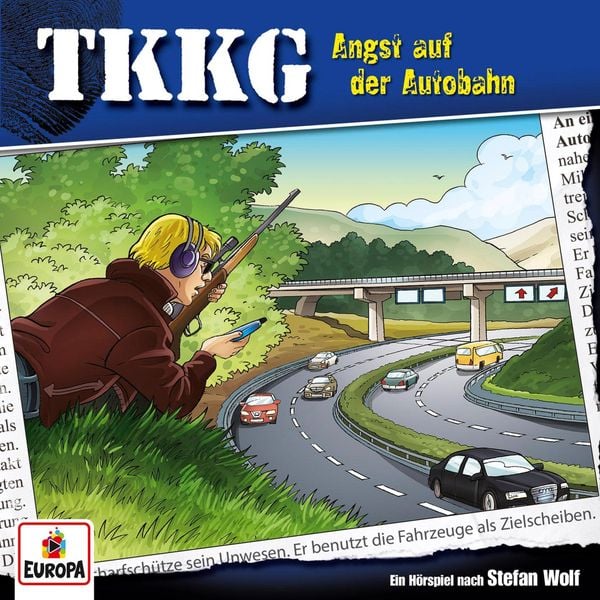 TKKG - Folge 102: Angst auf der Autobahn